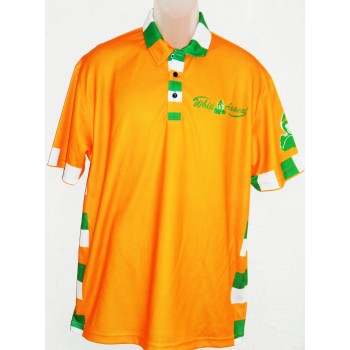 Orange Sublimation Polo Shirt 